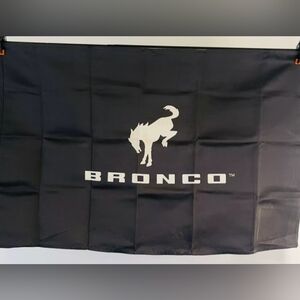 New in Box limited edition Bronco Flag